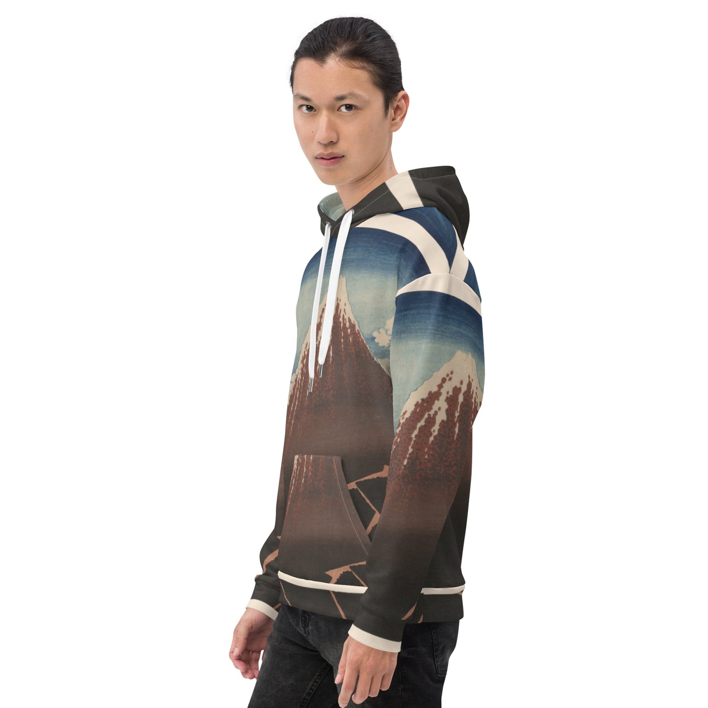 Shower Below The Summit Recycled Poly Unisex Hoodie