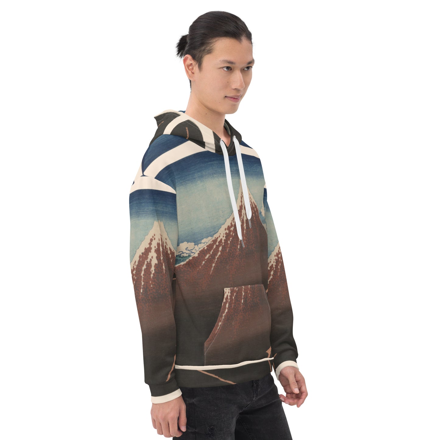 Shower Below The Summit Recycled Poly Unisex Hoodie